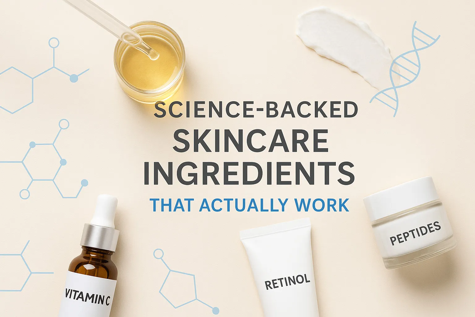 Science Backed Skincare Ingredients